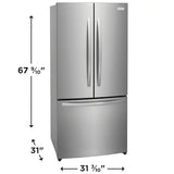 Frigidaire FRFG1723AV French Door Refrigerator (Open-Box / Scratch & Dent)